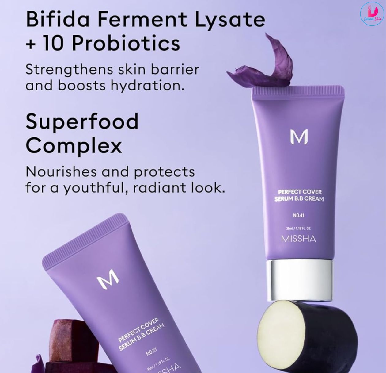 MISSHA	Perfect Cover Serum B.B Cream Mini [#25 Warm Beige]	